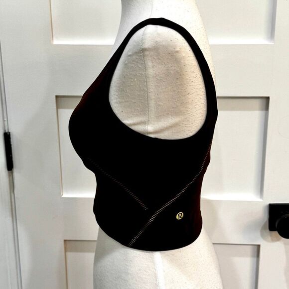 Lululemon Athletica Align Tank Special Edition Gold French Press. Dark Brown/Gol - Picture 6 of 9